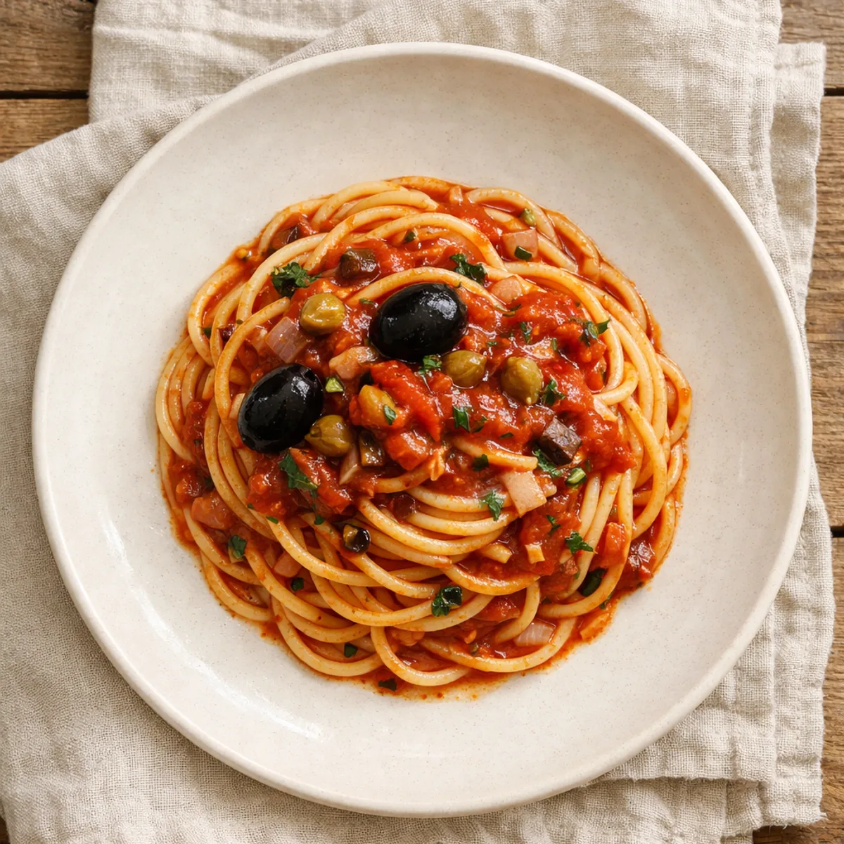 Spaghetti alla Puttanesca