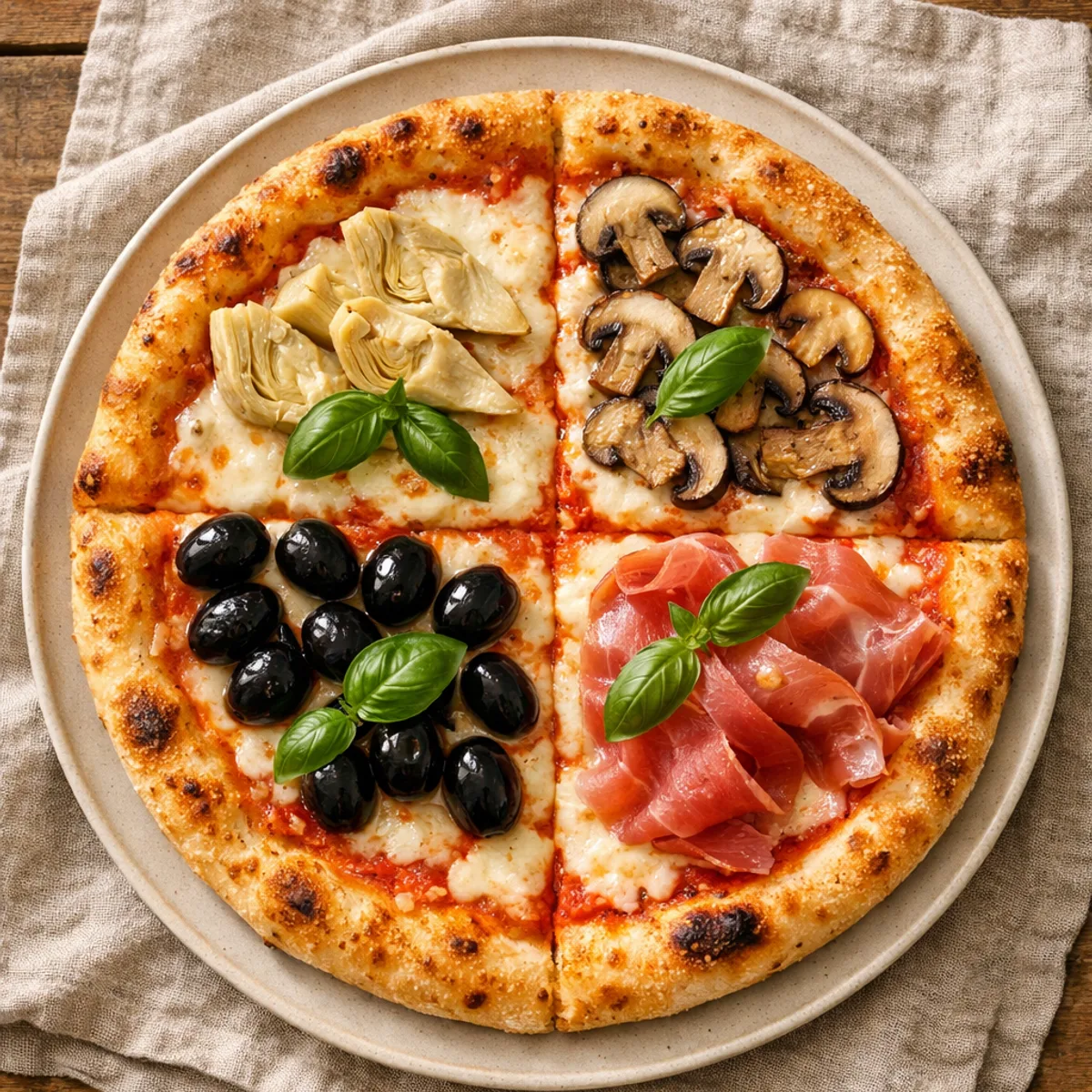 Pizza Quattro Stagioni