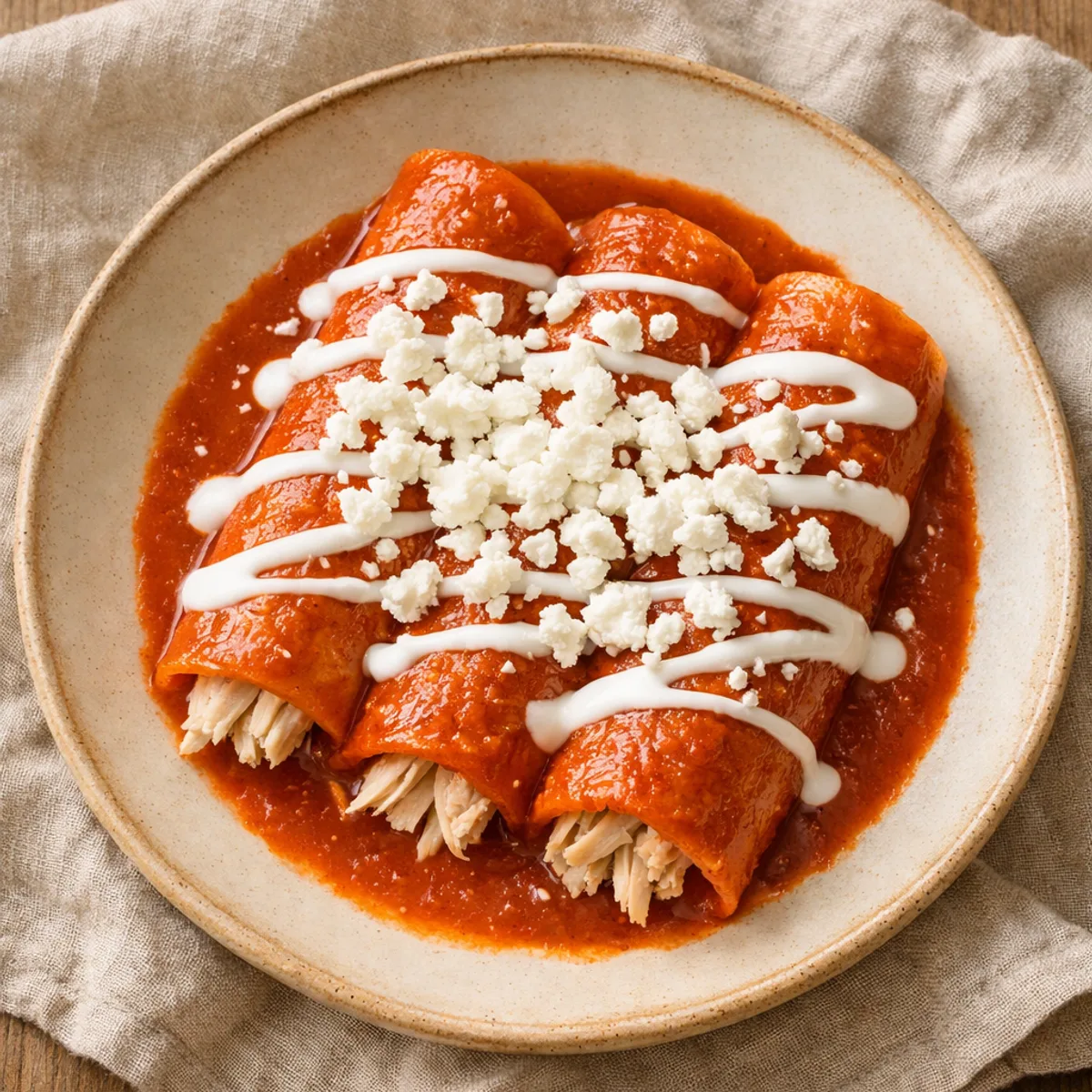 Red Enchiladas